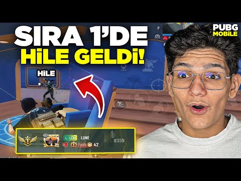 SIRA 1 DE MAÇIMA HİLE GELDİ! - PUBG MOBİLE