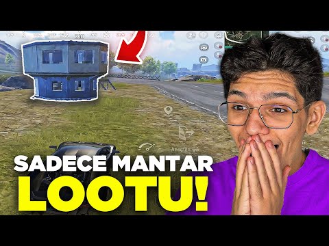 MAVİ İLE SADECE MANTAR LOOTUTLA OYNAMAK!!- PUBG MOBİLE
