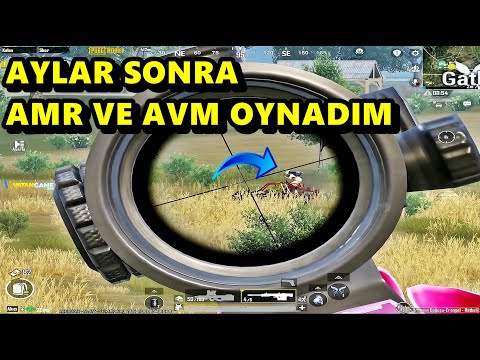 AYLAR SONRA AVM AMR BULDUM ! MÜTHİŞ MAÇ BATUR GAME SOLO SQUAD