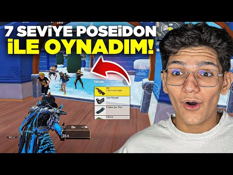 7 SEVİYE POSEİDON İLE OYNADIM! YARGI DAĞITTIM - PUBG MOBİLE