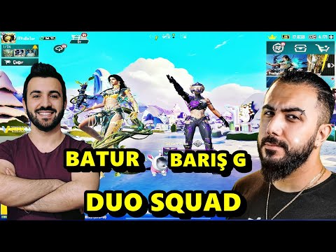 ÖZEL VİDEO ! BARIŞ G VE BATUR GAME  MÜTHİŞ İKİLİ DUO SQUAD PUBG MOBİLE