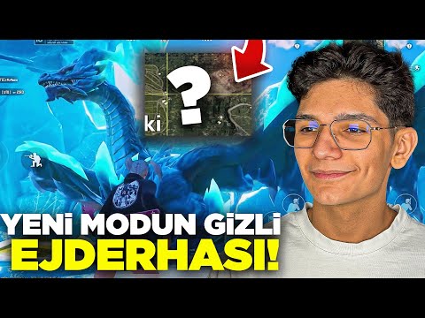 YENİ MODUN GİZLİ EJDERHASINIA BULDUM! - PUBG MOBİLE