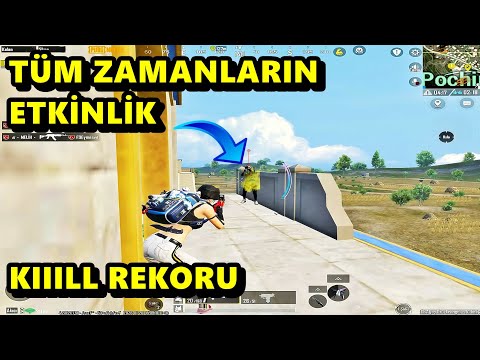TÜM ZAMANLARIN ETKİNLİK KIIILLL REKORU ! BATUR GAME SOLO SQUAD PUBG MOBİLE