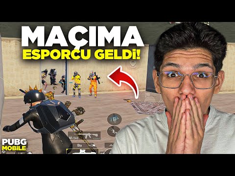 MAÇIMA E SPORCU GELDİ! ONE MAN SQUAD - PUBG MOBİLE