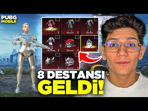 YENİ GELEN 8 DESTANSIYI ÇIKARDIM VE OYNADIM - PUBG MOBİLE