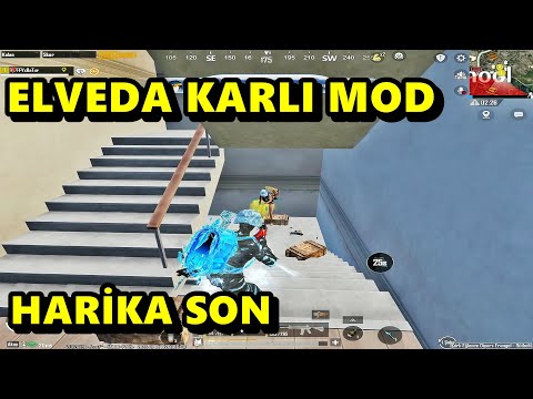 ELVEDA KARLI MOD ! MODA YAKIŞIR SON BATUR GAME SOLO SQUAD PUBG MOBİLE