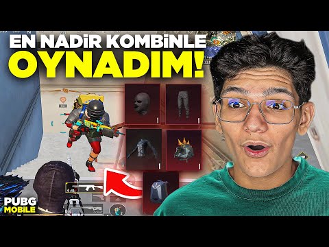 OYUNUN EN NADİR KOMBİNİ İLE OYNADIM! ÇOK İYİ - PUBG MOBİLE