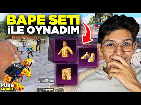 OHA! 500 DESTANSILI HESAPTAN OYNADIM! FULL BAPE - PUBG MOBİLE