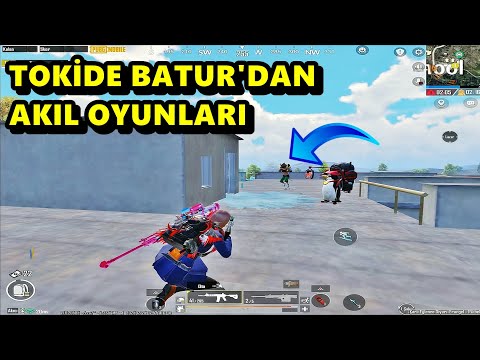 TOKİDE BATUR'DAN AKIL OYUNLARI ! MÜTHİŞ MAÇ SOLO SQUAD PUBG MOBİLE