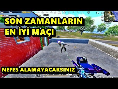 SON ZAMANLARIN EN İYİ MAÇI ! NEFES ALAMAYACAKSINIZ BATUR GAME SOLO SQUAD PUBG MOBİLE