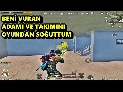 BENİ VURAN ADAMI VE TAKIMINI OYUNDAN SOĞUTTUM ! BATUR GAME SOLO SQUAD PUBG MOBİLE