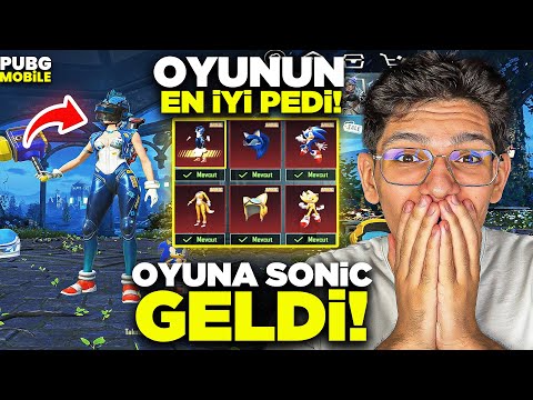 OYUNA SONİC GELDİİ! 120.000 UC HARCADIM! - PUBG MOBİLE