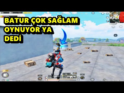 BATUR ÇOK SAĞLAM OYNUYOR YA ! DEDİ SHOW YAPTIM BATUR GAME SOLO SQUAD PUBG MOBİLE