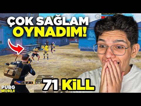 ÇOK SAĞLAM OYNADIM! 1 VS 12 ATTIM - PUBG MOBİLE
