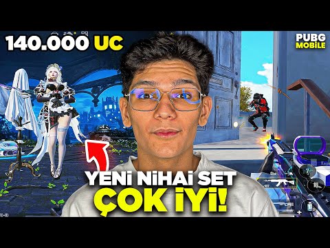 YENİ GELEN NİHAİ SETE 140.000UC BASTIM  - PUBG MOBİLE