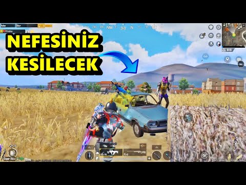 NEFESİNİZ KESİLECEK ! YOK BÖYLE MAÇ BATUR GAME SOLO SQUAD PUBG MOBİLE