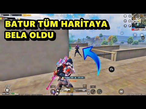 BATUR TÜM HARİTAYA BELA OLDU ! EFSANE MAÇ SOLO SQUAD PUBG MOBİLE
