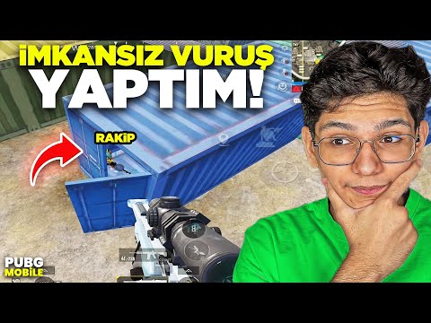 İMKANSIZ VURUŞ YAPTIM BAN YİYORDUM ! - PUBG MOBİLE