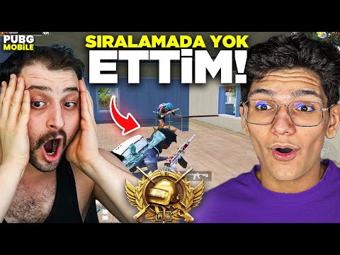 BARBARIN HESAPTA RANK KASTIM! SIRALAMA DA YARGI DAĞITTIM - PUBG MOBİLE