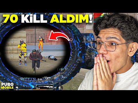 OHA! 2 MAÇTA 70 KİLL ALDIM! SAĞLAM MAÇ - PUBG MOBİLE
