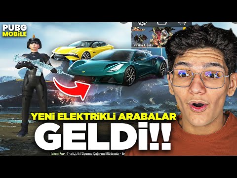 OHA! YILLAR SONRA ELEKTRİKLİ ARABA GELDİ! - PUBG MOBİLE