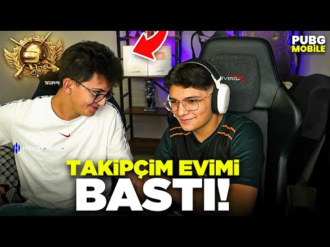 FATİH OLAN TAKİPÇİM EVİMİ BASTI! VS ÇAĞIRDI - PUBG MOBİLE