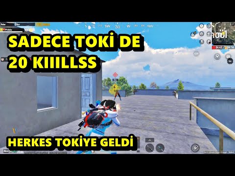 SADECE TOKİ BÖLGESİNDE 20 KIILLLL HERKES BURAYA GELDİ ! BATUR GAME SOLO SQUAD PUBG MOBİLE