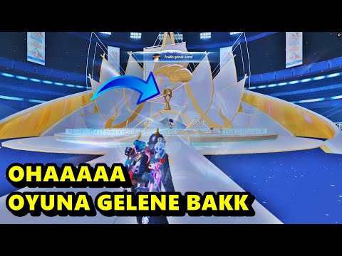 OHAAAA OYUNA GELENE BAKK ! GİZLİ YERE ÇIKIP SHOW YAPTIM BATUR GAME SOLO SQUAD PUBG MOBİLE