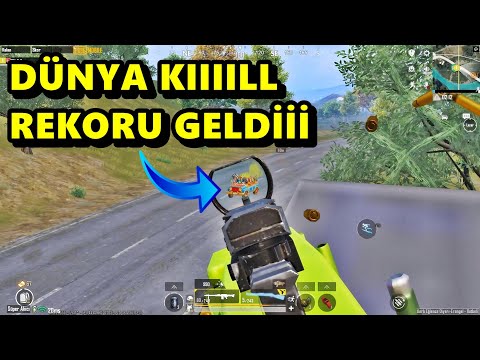 DÜNYA KIIIILLL REKORU GELDİİİİ ! MÜKEMMEL MAÇ BATUR GAME SOLO SQUAD PUBG MOBİLE