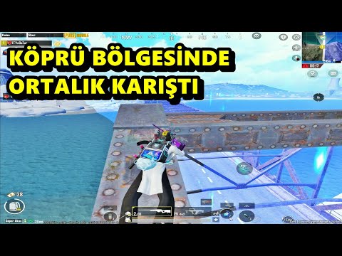 KÖPRÜ BÖLGESİNDE ORTALIK KARIŞTI MÜTHİŞ MAÇ BATUR GAME SOLO SQUAD PUBG MOBİLE