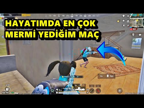 HAYATIMDA EN ÇOK MERMİ YEDİĞİM MAÇ ! BATUR GAME SOLO SQUAD PUBG MOBİLE