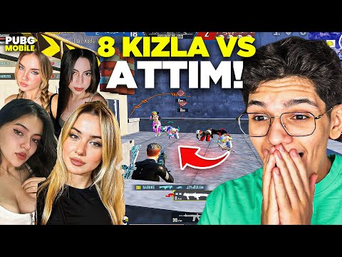 NARUTOYLA 8 KIZA KARŞI VS ATTIK ! - PUBG MOBİLE