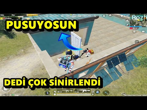 PUSUYOSUN DEDİ ÇOK SİNİRLENDİ ! BATUR GAME SOLO SQUAD PUBG MOBİLE