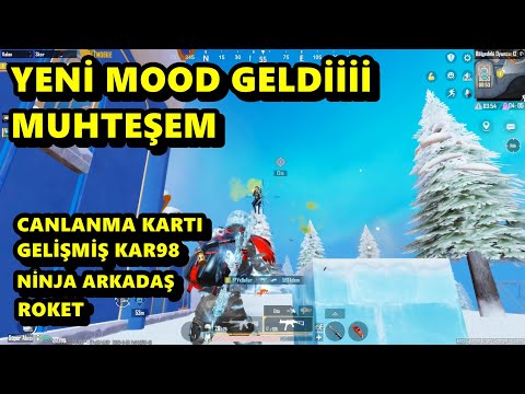 YENİ MOD GELDİİİ ! MUHTEŞEM CANLANMA KARTI YOK BÖYLE MOD BATUR GAME SOLO SQUAD PUBG MOBİLE