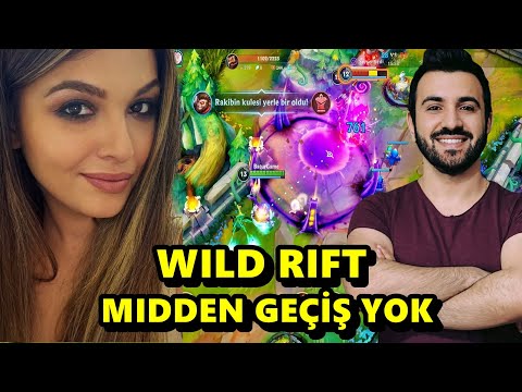 EŞİMLE BERABER WILD RIFT OYUNUYORUZ ! BU MİDDEN GEÇİŞ YOK  BATUR GAME WILD RIFT