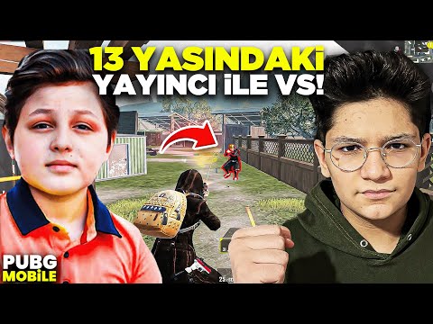 13 YAŞINDA AZERBAYCANLI YAYINCIYLA VS ATTIM ! ÇOK İYİ OYNUYOR - PUBG MOBİLE