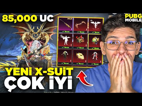 FİRAVUNA RAKİP! YENİ X-SUİT GELDİ! 85.000UC😲 - PUBG MOBİLE