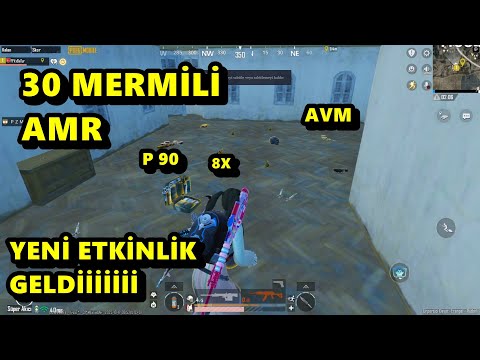 YENİ ETKİNLİK GELDİİİ OHAA ! 30 MERMİLİ AMR BATUR SHOW SOLO SQUAD PUBG MOBİLE