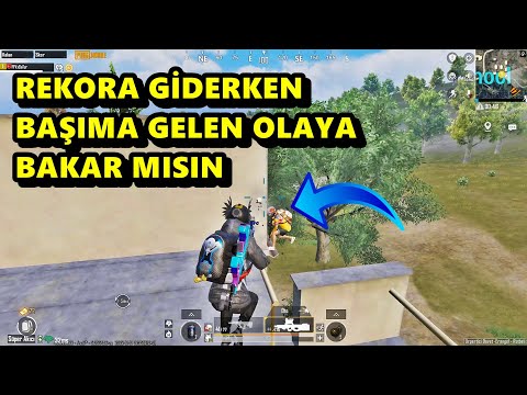 REKORA GİDERKEN BAŞIMA GELEN OLAYA BAKAR MISIN ! BATUR GAME SOLO SQUAD PUBG MOBİLE