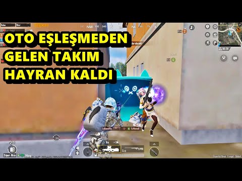 OTO EŞLEŞMEDEN GELEN TAKIM HAYRAN KALDI RESMEN ! BATUR GAME SOLO SQUAD PUBG MOBİLE