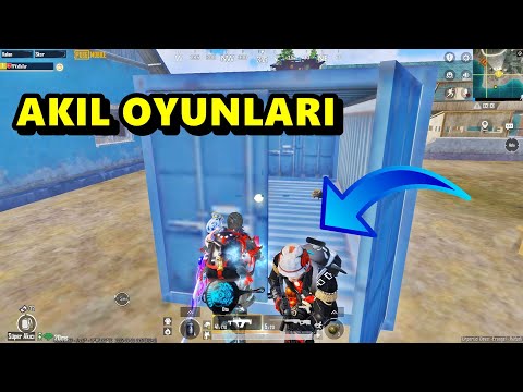 BATUR'DAN AKIL OYUNLARI ! HARİKA MAÇ BATUR GAME SOLO SQUAD PUBG MOBİLE