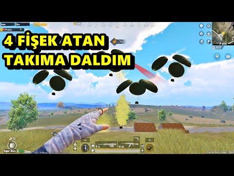 4 FİŞEK ATAN TAKIMA DALDIM ! BATUR GAME HARİKA MAÇ PUBG MOBİLE