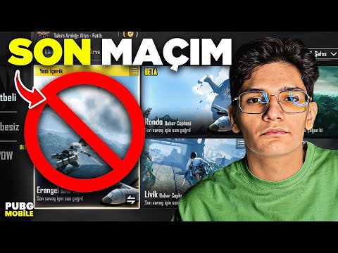 MOD GİTTİ SON MAÇIM 😞😞- PUBG MOBİLE
