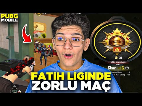 EN ZORLU FATİH LİGİ MAÇIM! ÇOK SAĞLAM - PUBG MOBİLE