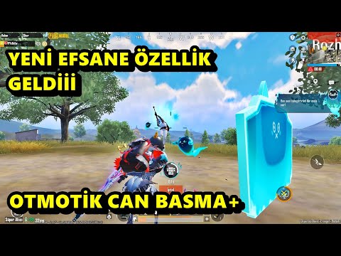 YENİ GÜNCELLEME GELDİ OTOMOTİK CAN BASMA VE KALKAN ! BATUR GAME SOLO SQUAD PUBG MOBİLE