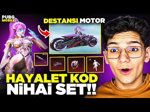 OYUNDA İLK! HAYALET KOD NİHAİ SETİ VE 7 SEVİYE BİZON GELDİ! PUBG MOBİLE