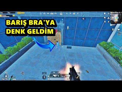 BARIŞ BRA'YA DENK GELDİM ! HARİKA MAÇ BATUR GAME SOLO SQUAD PUBG MOBİLE