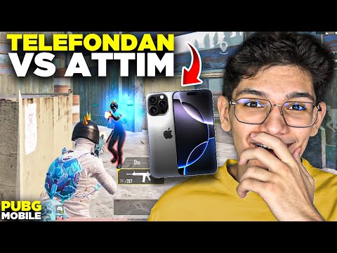 OHA! YENİ CİHAZIMLA VS ATTIM ! - PUBG MOBİLE
