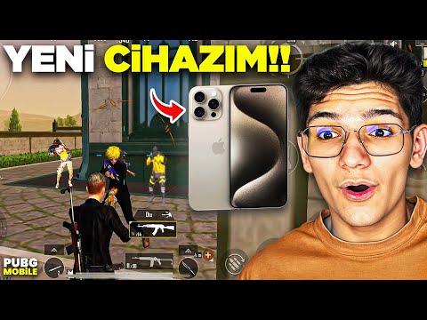 YENİ CİHAZIM 120FPS! - PUBG MOBİLE