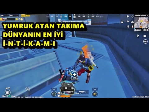 YUMRUK ATTI ! DÜNYANIN EN İYİ   İ N T İ K  A M I' NI ALDIM BATUR GAME SOLO SQUAD PUBG MOBİLE